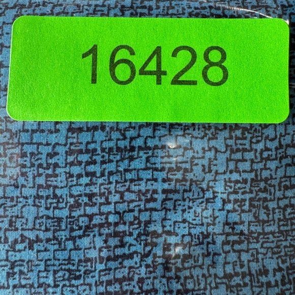 Favant Men's Tropical Hawaiian Button Up V-Neck Short Sleeve Shirt Blue XL Dad - Picture 13 of 13